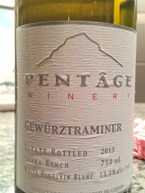 Pentage, Gewurztraminer 2012